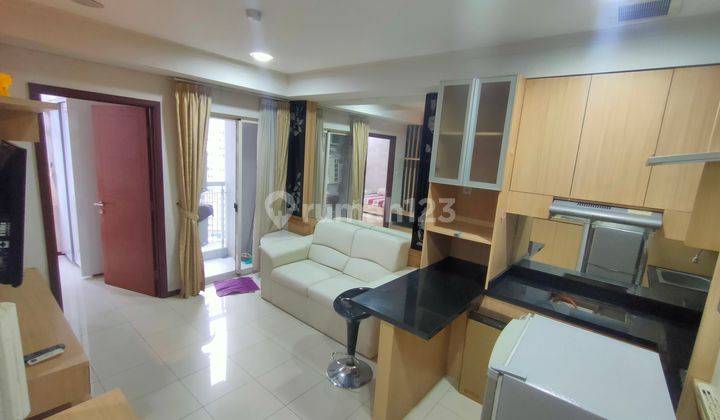 Royal Mediterania Garden 2 Kamar Tidur Furnished Bagus Lantai Rendah View kolam Harga Ok