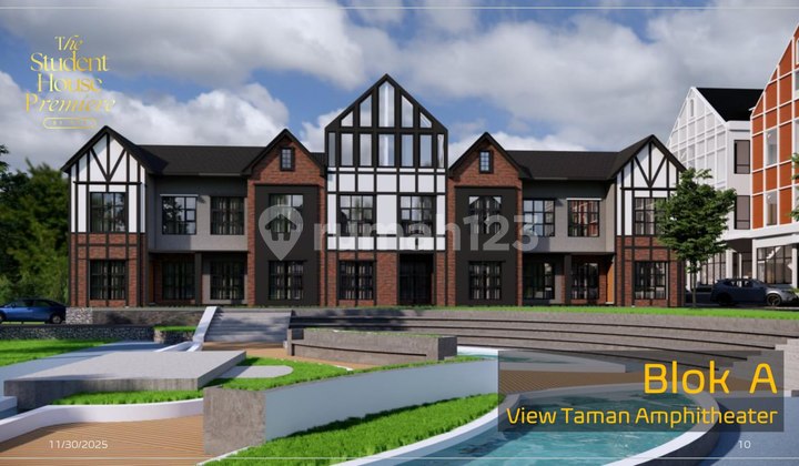 Rukost dengan Gaya Istana Inggris! Desain Arsitektur Tudor Style Pertama di Dramaga, Kamar Premium Sudah Full Furnished di Ring 1 Kampus Ipb Bogor, Kualitas Bangunan Premium dan Pengelolaan Profesional