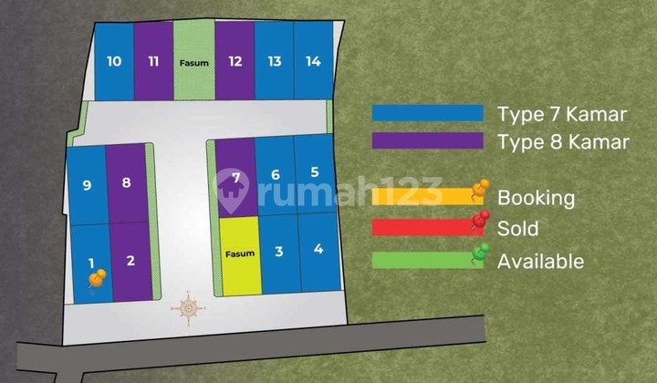 Ribuan Mahasiswa IPB Butuh Kost, Jadilah Solusi dan Dapatkan Cuan Maksimal! Investasi Rukost Full-Furnished di lokasi Ring 1 kampus, Market jelas, AUTO CUAN!