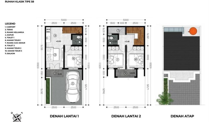 Rumah 2 Lantai Dekat Transmart Yasmin Kota Bogor Hanya 500 Jutaan 10 Menit Akses Tol Borr 2