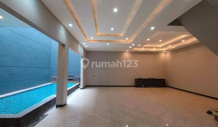 Rumah Baru Mewah Kertajaya Indah Ada Pool Layout Los Plong Surabaya Timur . 2