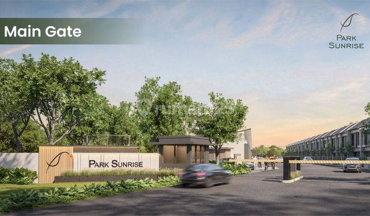 Dijual rumah Baru Park Sunrise Cuma 600jt an Dekat MERR dan Superindo Nirwana Eksekutif Surabaya Timur  lokasi strategis 1