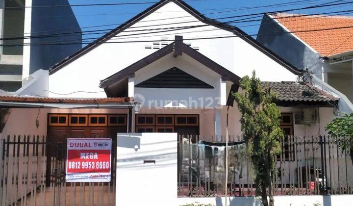 Dijual Rumah 1 Lantai Jemursari Row Jalan Lebar Hitung Tanah Surabaya Timur . 1