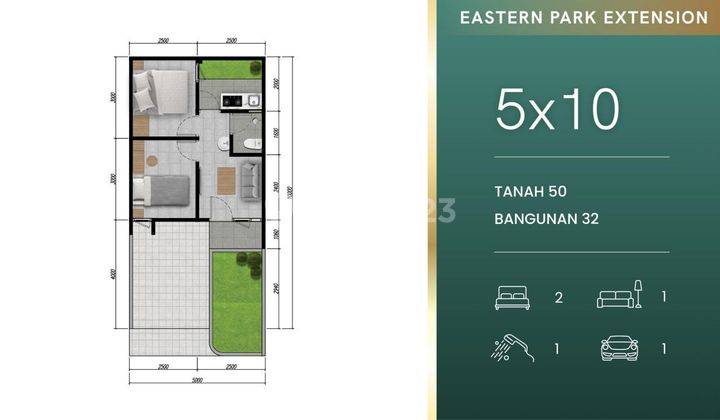 Jual rumah baru 1 lantai di eastern park limited edition  free biaya2 surabaya timur  . *_SEGERA LAUNCHING EASTERN PARK EXTENSION_* 2