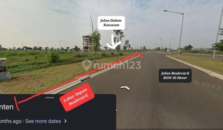 Disewakan Tanah Kavling Komersil Gandeng Langka Di Boulevard Dan Siap Pakai Pik2 Luas Tanah: 1685m², Jakarta Utara 2