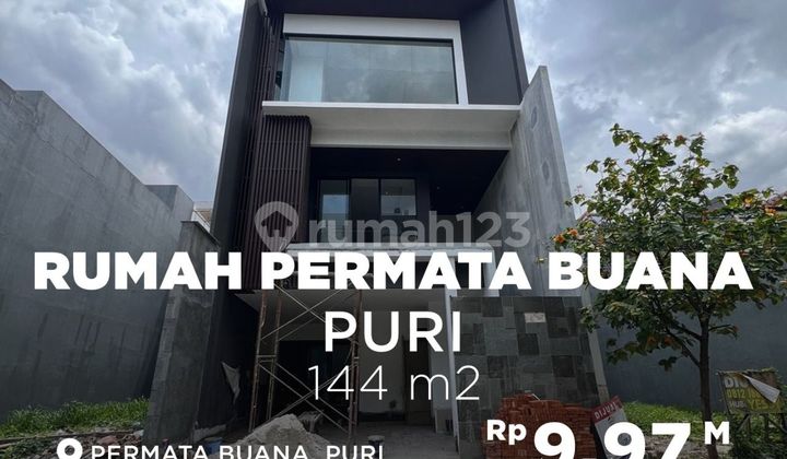 Dijual rumah Baru Milenial di Permata Buana. Spek tinggi Luas Tanah 144m²