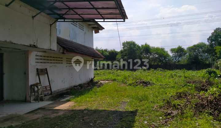 Tanah strategis murah bonus gudang luas 500 m2. Di Bojongsari Depok. Dekat Toll Gate Pamulang - BSD.  10