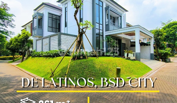 Dijual Cepat! Rumah di Delatinos, Bsdcity. Lokasi Strategis; Dekat Akses Tol, Perkantoran & Bisnis, Pasar Modern, Dll