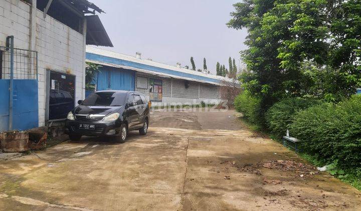 Pabrik Gudang di Jl.Intan, Gunung Sindur. Harga Nego 1