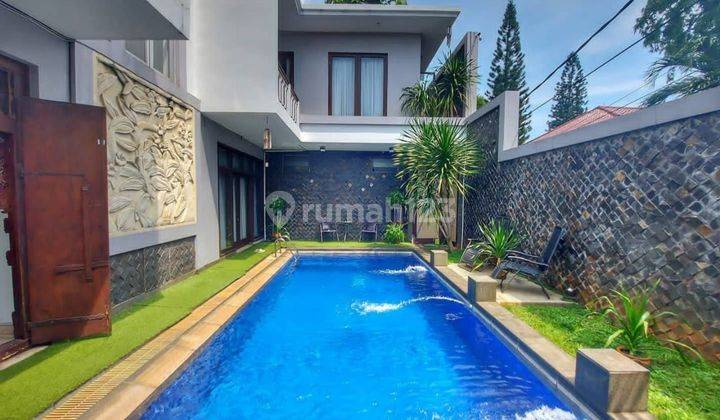 Rumah Bagus ada Kolam Renang di Jl.Kesehatan, Bintaro. JAKSEL 1