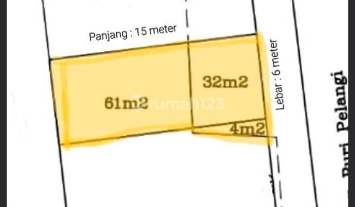 Kavling Siap Bangun, Bagus, Lt. 93 M, Di Puri Bintaro Jaya Sektor 9, TangSel 1