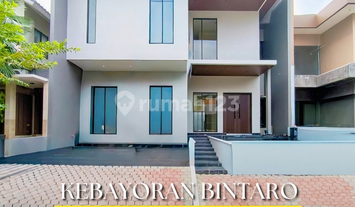 Luxury House * Swimming Pool, Strategic Location; Near Toll Access; KRL Station, Mall, Hospital, School, etc. in Kebayoran Residence, Bintaro Jaya Sector 7