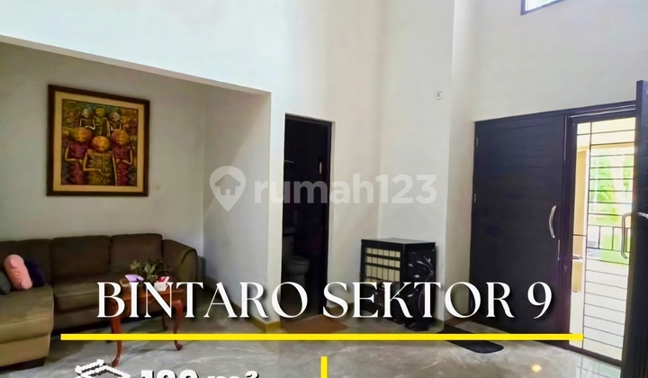 Rumah Luas, Murah, Lokasi Strategis; Dekat Akses Tol, Stasiun KRL, Mall, Rs, Sekolah, Dll di Bintaro Jaya, Tangerangselatan 2