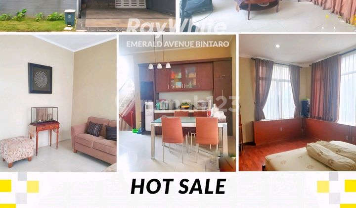House in Kebayoran Residence, Just 2 Minutes to Toll Gate, Station, BXC Mall, RSPB, etc. in Kebayoran Residence, Bintaro Jaya. 2