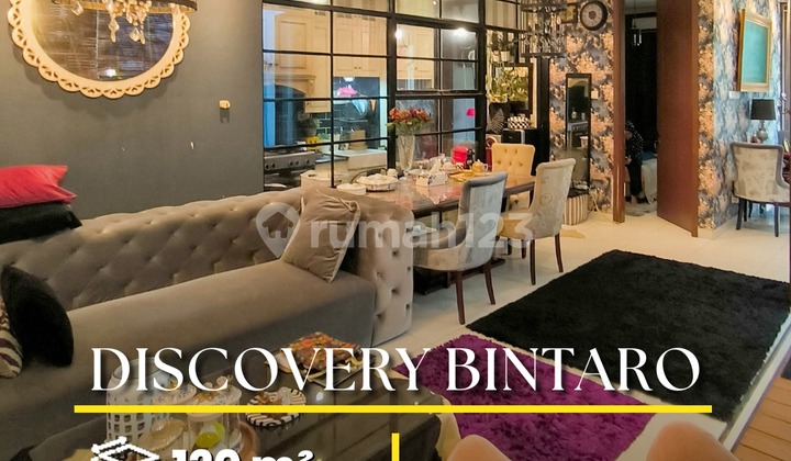 Dijual Cepat!! B. U! Semi Furnish, Lokasi Strategis; Hanya 2 Menit Menuju Pintu Tol, Stasiun KRL, Rspib, Bxc Mall, Sekolah, Dll di Discovery Residence, Bintaro Jaya Dijual Cepat!! B. U! Semi Furnish, Lokasi Strategis; Hanya 2 Menit Menuju Pintu Tol, Stasiun KRL, Rspib, Bxc Mall, Sekolah, Dll di Discovery Residence, Bintaro Jaya