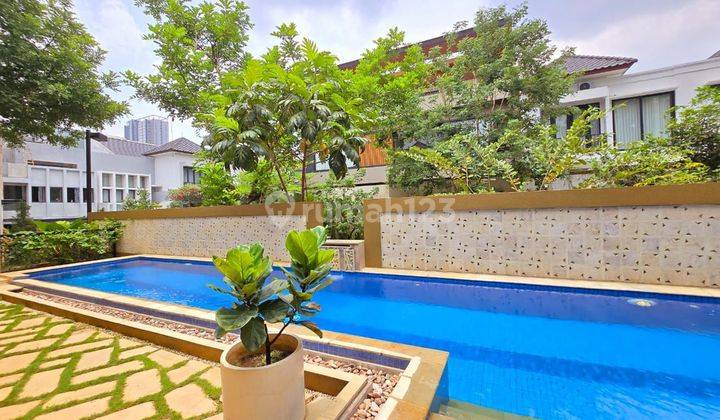 Rumah Modern, Siap Huni, Lokasi Strategis *ada Kolam. Renang Di Bintaro Jaya Sektor 9 1