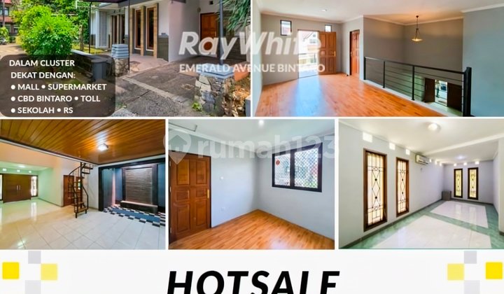 Turun Harga! Dijual Cepat!! Rumah Luas Harga Terjangkau, Hoek, Lokasi Strategi, Hanya 2 Menit Menuju Ases Tol; Stasiun KRL, Bxc Mall, Rspb, Sekolah, Dll di Puri Bintaro, Bintaro Jaya Turun Harga! Dijual Cepat!! Rumah Luas Harga Terjangkau, Hoek, Lokasi Strategi, Hanya 2 Menit Menuju Ases Tol; Stasiun KRL, Bxc Mall, Rspb, Sekolah, Dll di Puri Bintaro, Bintaro Jaya