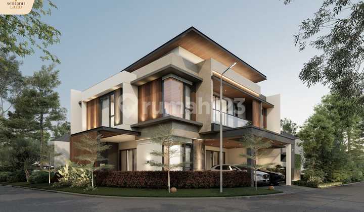 Bangunan Baru, Semi Furnish, Lokasi Strategis; Dekat Akses Tol; Stasiun KRL, Pusat Bisnis, Perbankkan, Dll Dicluster De Latinos, Bsd Tangerang Selatan