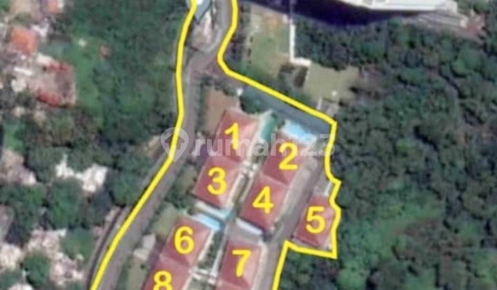 Dijual Cepat!! Lokasi Strategis; Dekat Pintu Tol; Stasiun Mrt, Mall, Rs, Peekantoran & Bisnis, Dll..17 Unit Rumah 2 Lantai, Dan Food Court Di Kawasan Plaza Oleos Tb. Simatupang, Jakarta Selatan