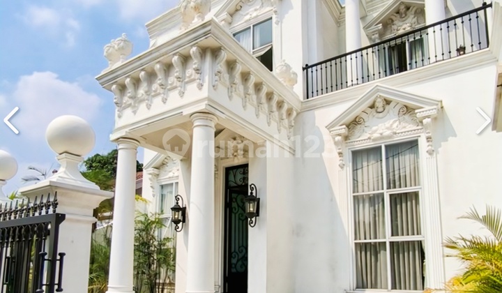 Turun Harga!!! B. U!! Lokasi Strategis, View Taman, Dekat Akses Tol; Stasiun Krl; Mall; Rs; Sekolah, ' Rumah Modern American Classic View Taman' Di Cluster Plumeria, Graha Bintaro, Bintaro Jaya