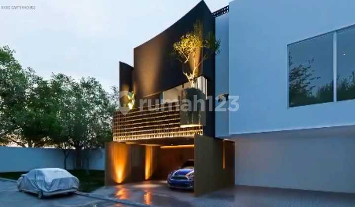 Rumah Baru, Modern di Cluster Area Bintaro Sektor 9, Lokasi Strategis; Hanya 2 Menit Menuju Akses Tol, Stasiun KRL, Bxc Mall, Rspb, Dll di Area Bintaro Sektor 9, Pondok Karya Tangerang Selatan 2