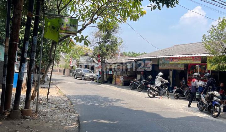Dijual Cepat!!! B. U. ! Kavling Pinggir Jalan, Cocok Untuk Usaha/ Hunian Di Jl. Sawah Baru, Ciputat.