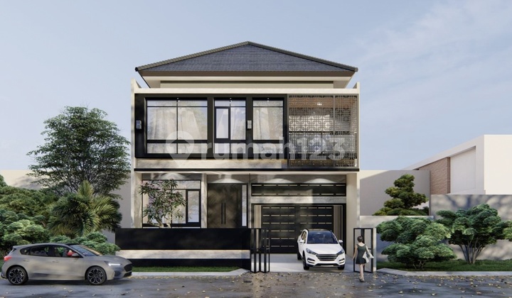 New Building House, Strategic Location, Close to Toll Access, KRL Station, Mall, Hospital, School, etc in Bintaro Sector 9.