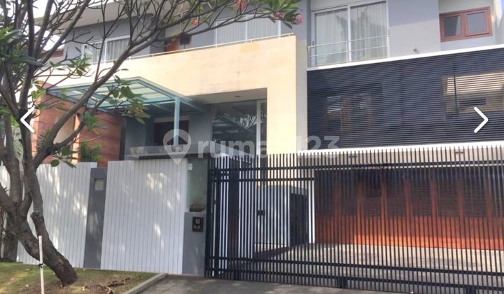 For Sale, Nice House, Swimming Pool, Only 3 Minutes to Toll Gate, Pondok Indah Mall, RSPI, School, etc. On Jl. Metro Alam Pondok Indah, South Jakarta