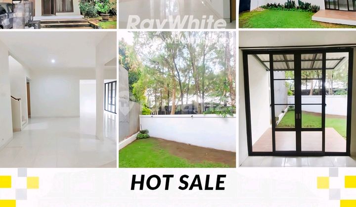 Dijual Cepat! Rumah Asri, Posisi Hoek, di Discovery Residence, Lokasi Strategis; Hanya 2 Menit Menuju Pintu Tol, Stasiun KRL, Bxc Mall, Rspi Bintaro, Sekolah, Dll di Discovery Residence, Bintaro Jaya Sektor 9