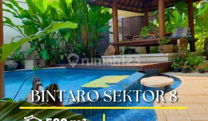 Rumah Mewah * Kolam Renang, Lokasi Strategis; Dekat Akses Tol, Stasiun KRL, Mall, Rs, Sekolah, Dll di Bintaro Jaya Sektor 8 Rumah Mewah * Kolam Renang, Lokasi Strategis; Dekat Akses Tol, Stasiun KRL, Mall, Rs, Sekolah, Dll di Bintaro Jaya Sektor 8