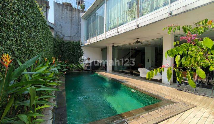 Rumah Bagus *ada Kolam Renang, Di Jl. Pisok, Bintaro Jaya Sektor 7 1