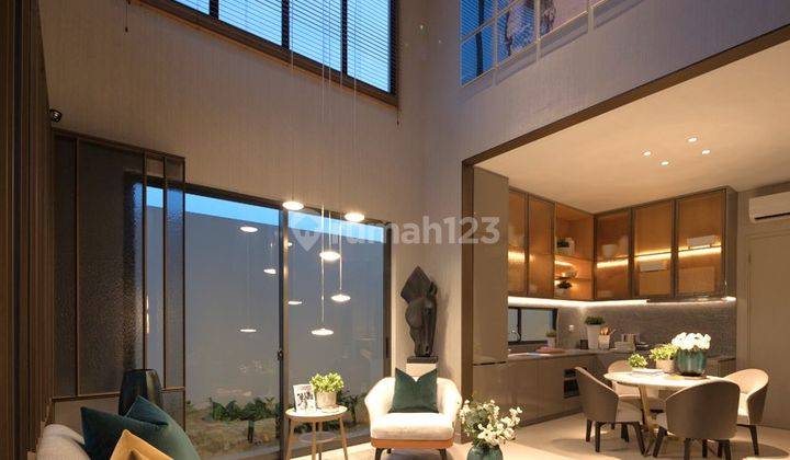 Ex Rumah Contoh 3lt Full Furnished 14x14 4KT Cluster Sentarum Asya Jgc Jakarta Garden City  2