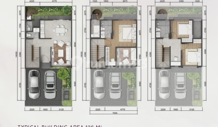 Rumah 3lt 7x14 98m Cluster Sentarum Asya Jgc Jakarta Garden City 7