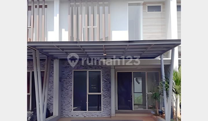 2-story house 6x15 90m Type 3KT Cluster Mississippi JGC Jakarta Garden City