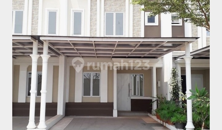 Fully renovated 3-story house, 6x15, 90m, 4 bedrooms, Thames Cluster, JGC Jakarta Garden City