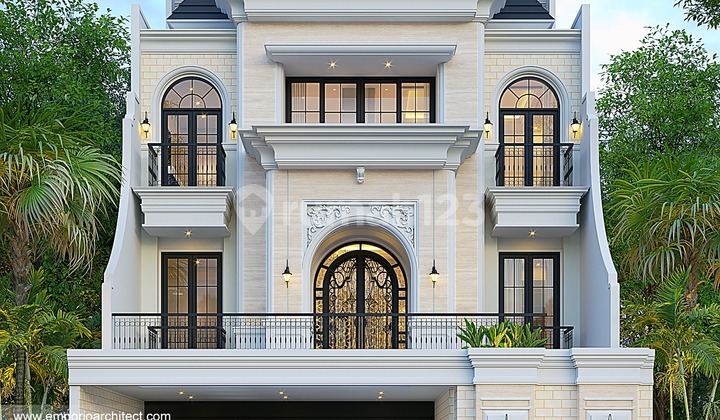 Brand new house, 329m, type 5 bedrooms, Cilandak, South Jakarta.