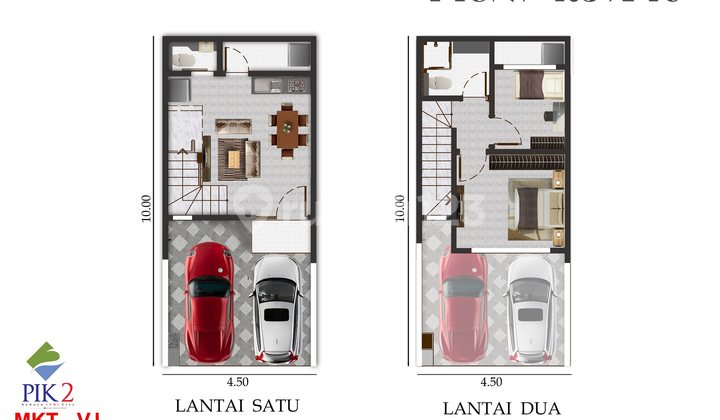DISEWAKAN RUMAH PIK2 UK4,5X10 FULL FURNISHED 2