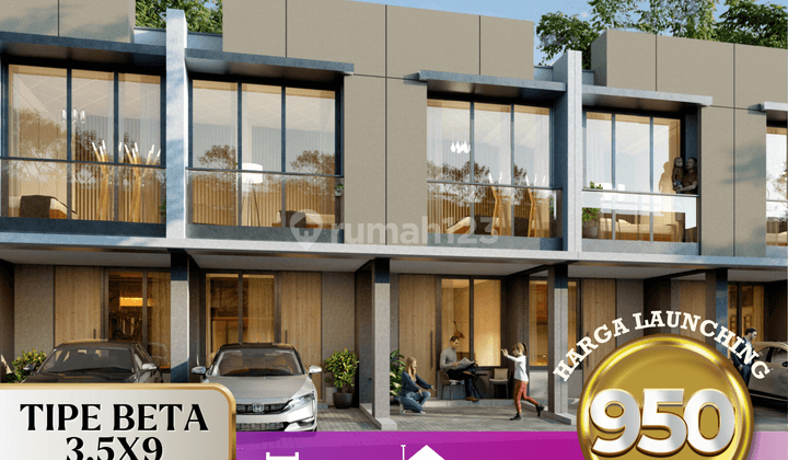 Primary Rumah Casa Pasadena Tipe Beta 3,5X9 New Launching 1