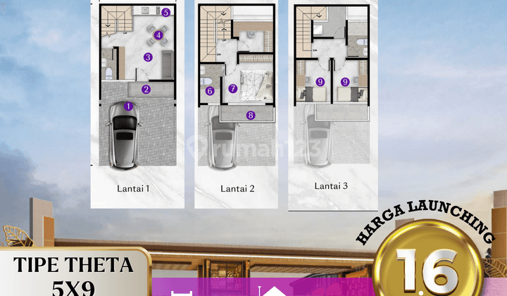 Primary Rumah Casa Pasadana Pik2 Tipe Theta Special Price 1