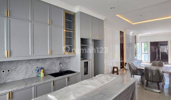 DISEWA RUMAH MEWAH GOLF ISLAND PIK 10X25 SEMI FURNISH INTERIOR MODERN 1