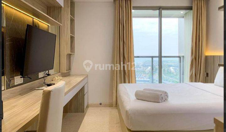 SEWA MURAH APARTEMEN GOLDCOAST PIK STUDIO 28M2 FURNISH VIEW  1