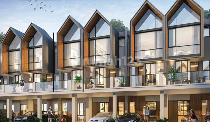 DISEWAKAN RUMAH OSAKA PIK2 UK4,5X10 3 LANTAI