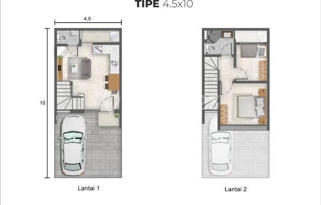 Di Sewakan Rumah Pik2 Uk4,5X10 Kosongan 2