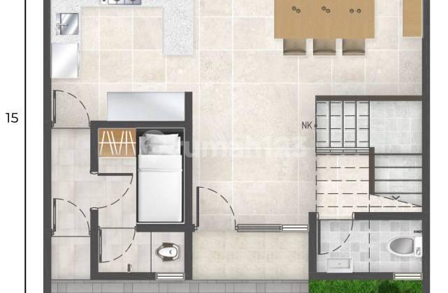 Di Jual Rumah Milenial Uk8x15 Pik2 Cash Keras! 2