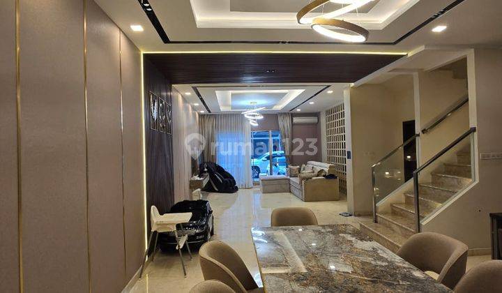 Exclusive Jual Rumah Golf Island Jakarta Uk 8x20 Interior Mewah 1