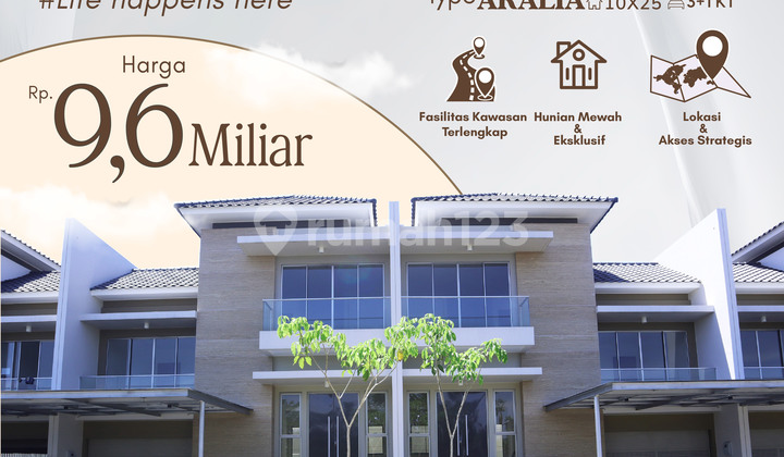 PRIMARY RUMAH GOLF ISLAND TIPE ARALIA UK10X25