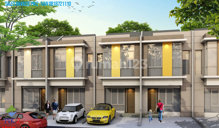 DISEWAKAN RUMAH UK4,5X10 PIK2 FURNISHED  2