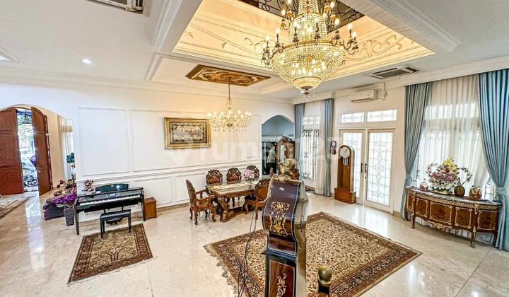 Rumah Mewah Semi Furnished Posisi Hook di Radio Dalam Jaksel Dr11742iq 2