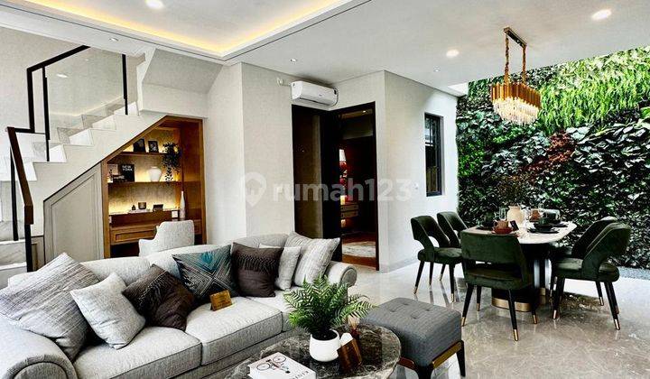 RUMAH DIJUAL DI BINTARO, RUMAH BARU,  MODEL KEREN  2