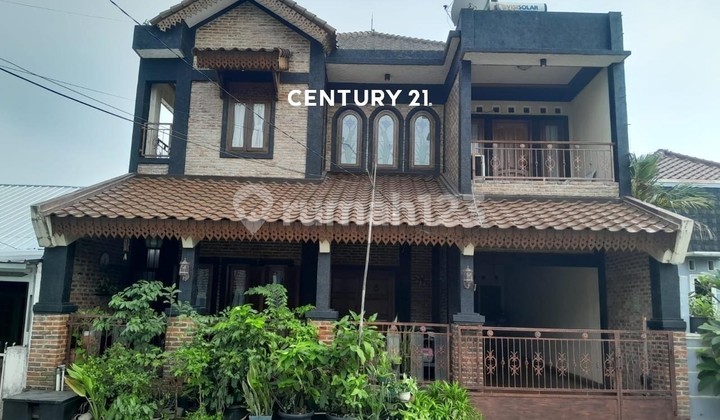 Semi-Furnished 2-Storey House in Pamulang Td 14850